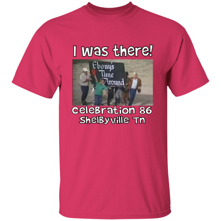 I WAS THERE CELEBRATION 86 G500 5.3 oz. T-Shirt