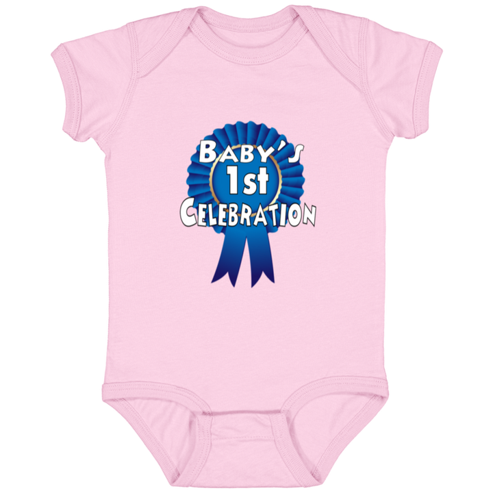 Babys First Celebration 4424 Infant Fine Jersey Bodysuit