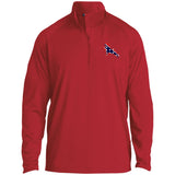 Rebel on the Rail Tennessee Walking Horse Performance ST850 1/2 Zip Raglan Performance Pullover