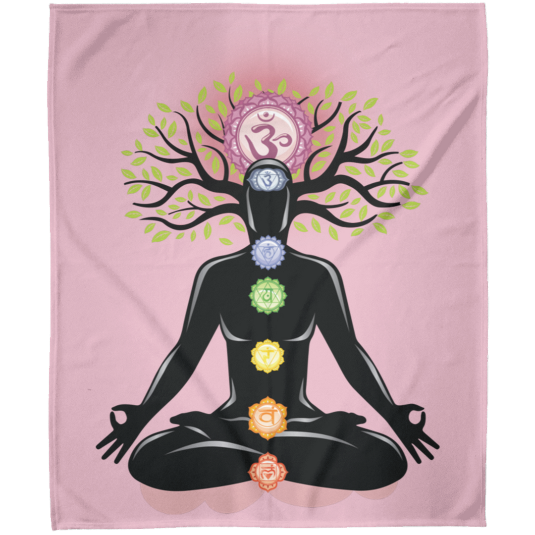 CHAKRAS PLUSH BLANKET (12 STYLES AND SIZES)