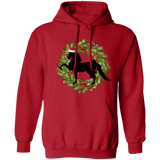 American Saddlebred (Christmas) Z66x Pullover Hoodie 8 oz
