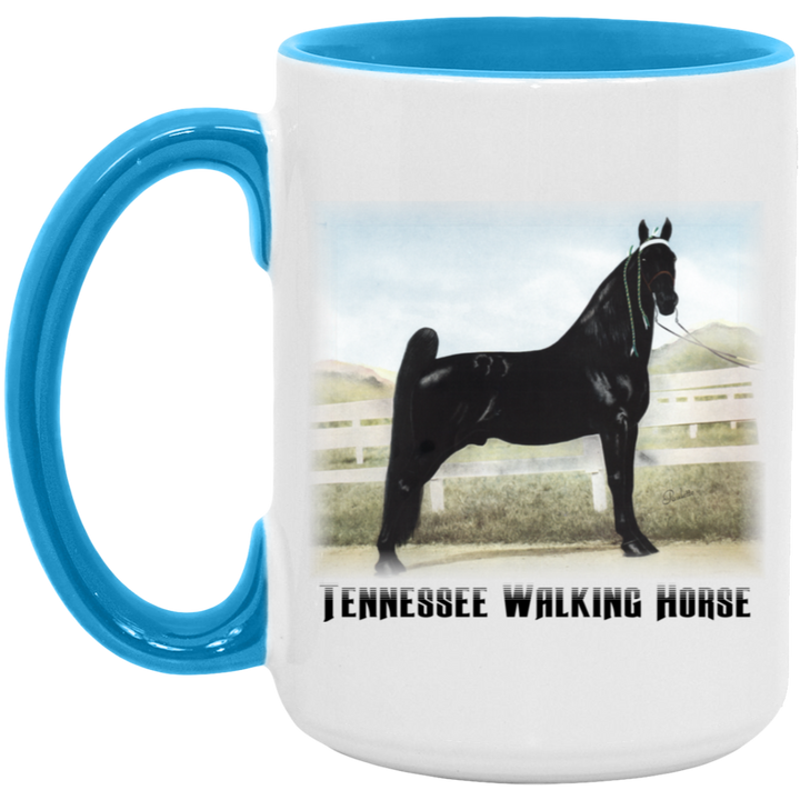 TENNESSEE WALKING HORSE (STANDING) 4HORSE AM15OZ 15oz. Accent Mug
