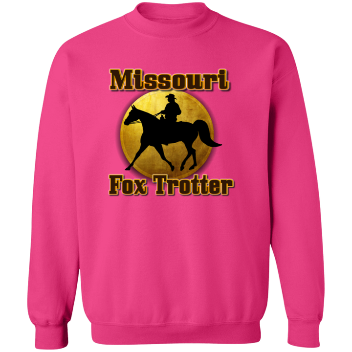 MISSOURI FOX TROTTER 1 G180 Crewneck Pullover Sweatshirt