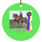 WGC B MAJOR WILSON SUBORNC Circle Ornament