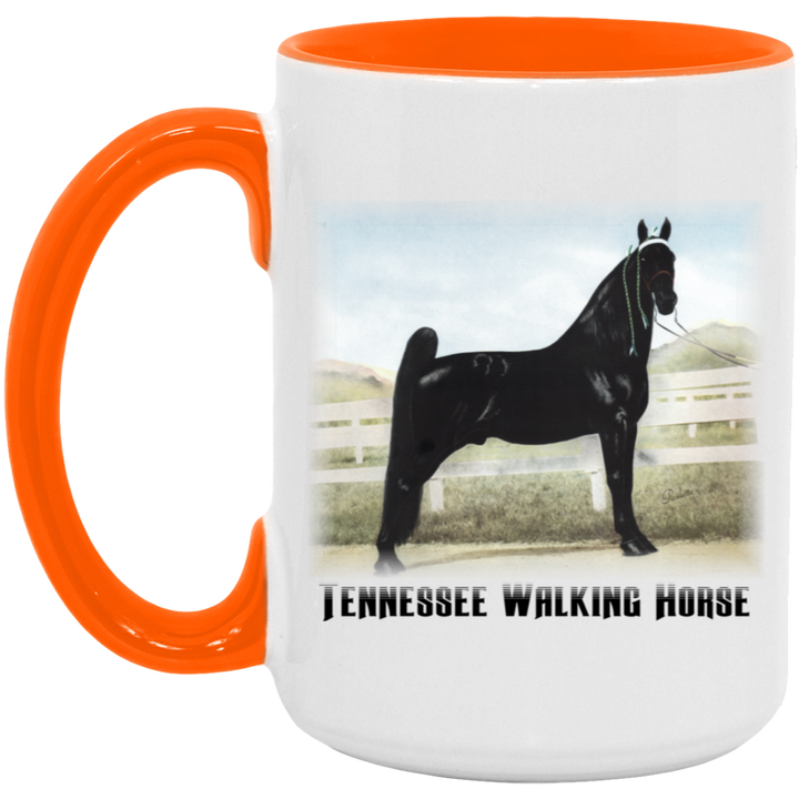 TENNESSEE WALKING HORSE (STANDING) 4HORSE AM15OZ 15oz. Accent Mug