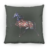 Tennessee Walking Horse Performance All American ZP16 Medium Square Pillow