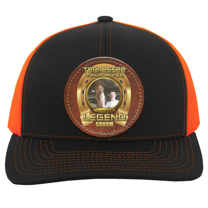JIM DON MCBRIDE (TWH LEGENDS) HAT 104C Trucker Snap Back - Patch