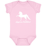 American Saddlebred 2 (white) 4424 Infant Fine Jersey Bodysuit