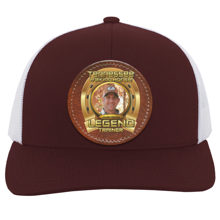 JUSTIN HARRIS (TWH LEGENDS) HAT 104C Trucker Snap Back - Patch