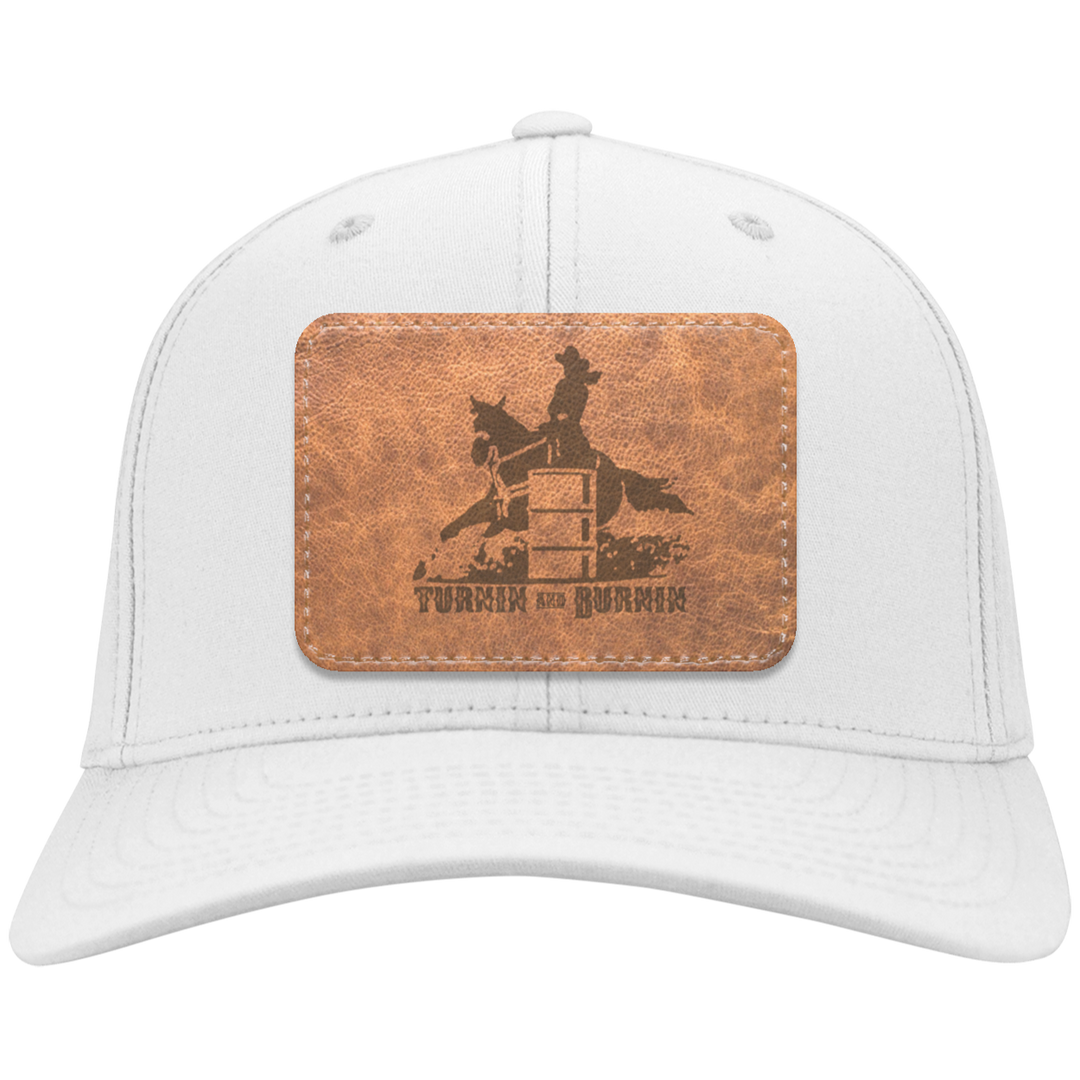 TURNIN AND BURNIN ON LEATHER CP80 Twill Cap - Patch