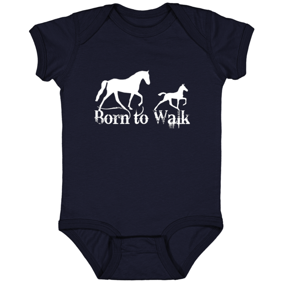 BORN TO WALK 4424 Infant Fine Jersey Bodysuit