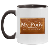 MY PONY NASHVILLE BRAND AM11OZ 11oz Accent Mug