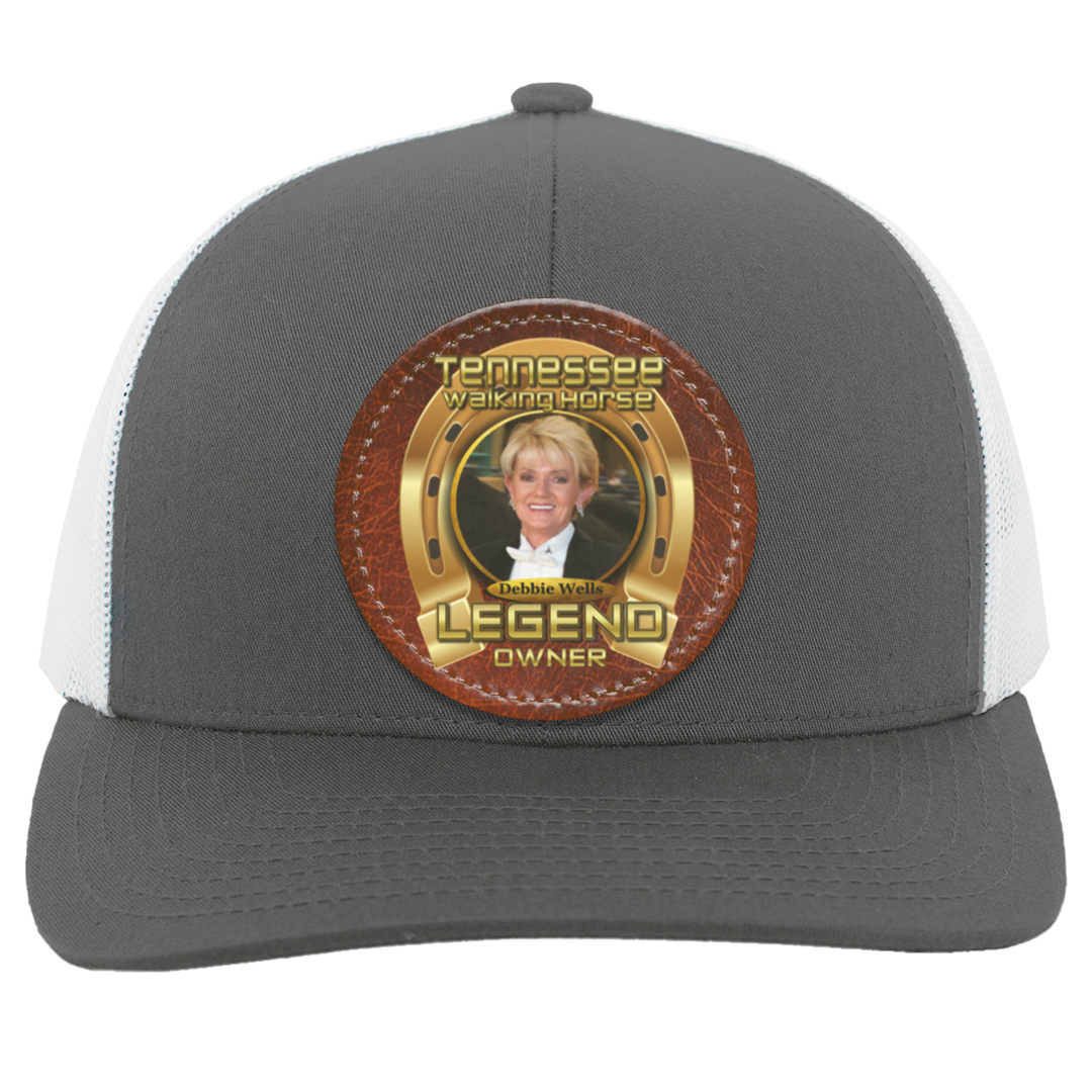 DEBBIE WELLS (TWH LEGENDS) HAT 104C Trucker Snap Back - Patch