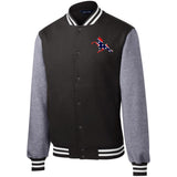 Rebel on the Rail Tennessee Walking Horse Performance ST270 Fleece Letterman Jacket