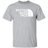 RESTING MARE FACE (white) G500 5.3 oz. T-Shirt