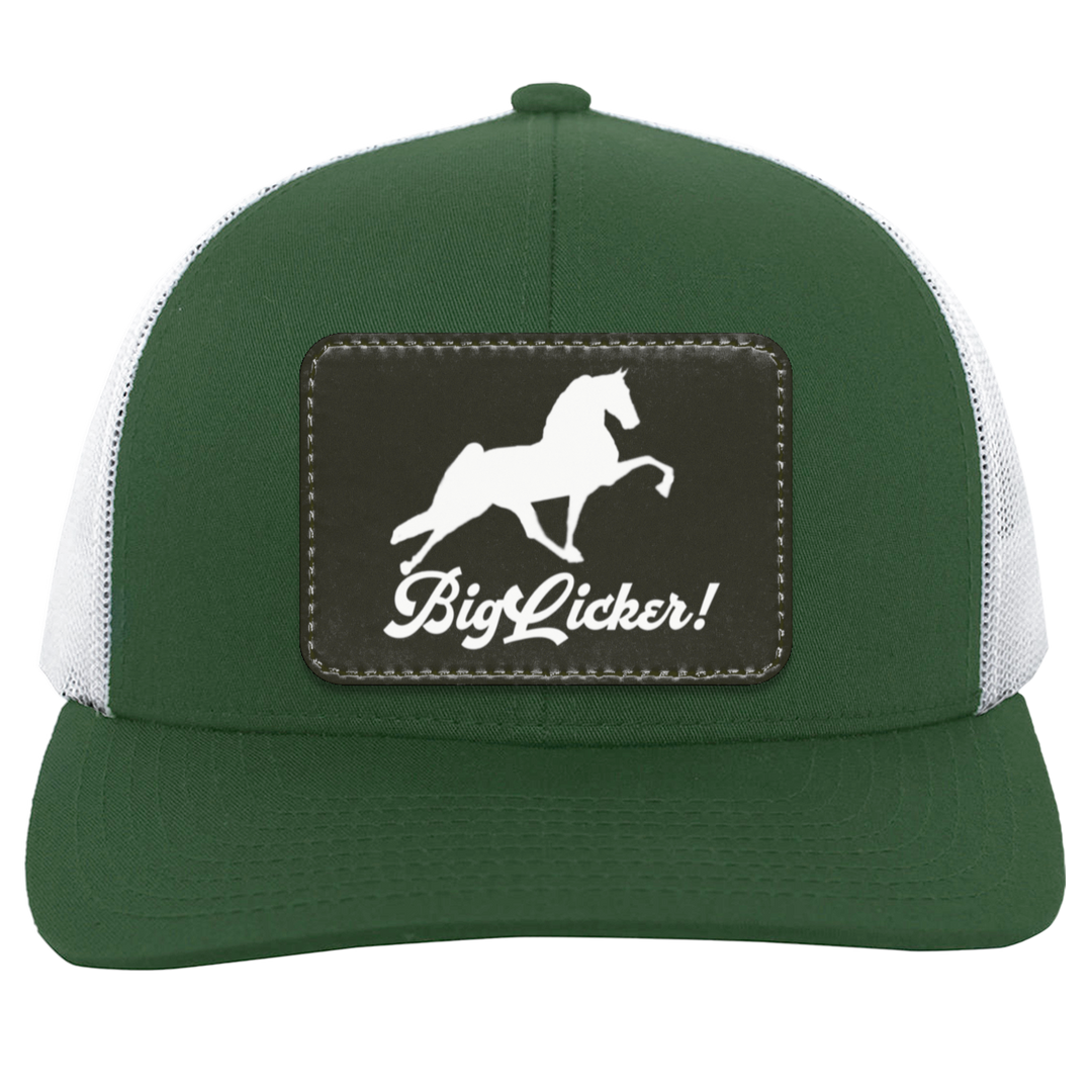 BIG LICKER OVAL 104C Trucker Snap Back - Patch