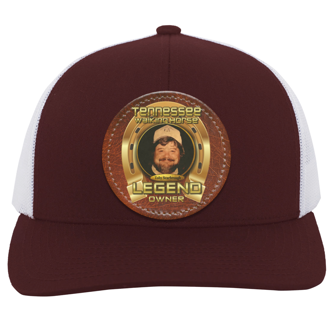 TOBY SCARBROUGH (TWH LEGENDS) HAT 104C Trucker Snap Back - Patch