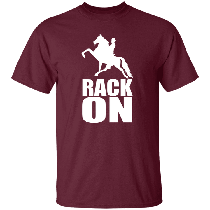 RACK ON RACKING (WHITE ART) G500 5.3 oz. T-Shirt