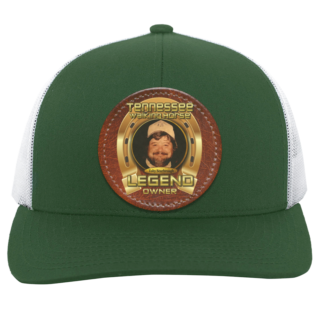 TOBY SCARBROUGH (TWH LEGENDS) HAT 104C Trucker Snap Back - Patch