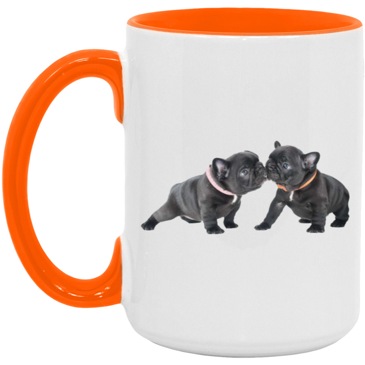 FRENCHIE PUPPY (6) AM15OZ 15oz. Accent Mug