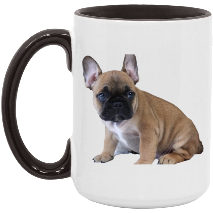 FRENCHIE PUPPY (4) AM15OZ 15oz. Accent Mug