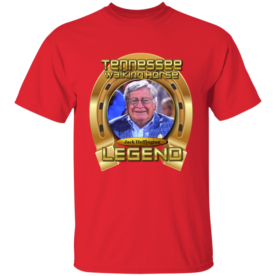 JACK HEFFINGTON (Legends Series) G500B Youth 5.3 oz 100% Cotton T-Shirt