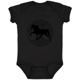Tennessee Walking Horse PLEASURE TREE OF LIFE 4424 Infant Fine Jersey Bodysuit