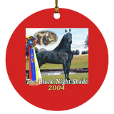 WGC THE BLACK NIGHT SHADE SUBORNC Circle Ornament