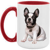 FRENCHIE PUPPY (5) AM15OZ 15oz. Accent Mug