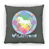 #TWHstrong 3 (Pleasure) ZP14 Small Square Pillow