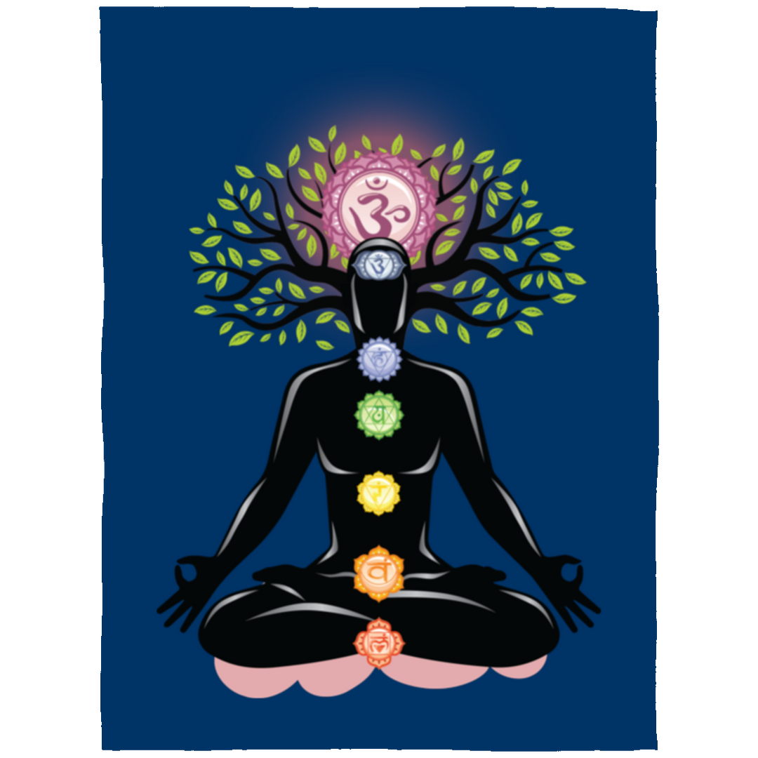 CHAKRAS PLUSH BLANKET (12 STYLES AND SIZES)
