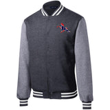 Rebel on the Rail Tennessee Walking Horse Performance ST270 Fleece Letterman Jacket