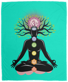 CHAKRAS PLUSH BLANKET (12 STYLES AND SIZES)