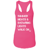 Summer Nights Showring Lights Walk On NL1533 Ladies Ideal Racerback Tank