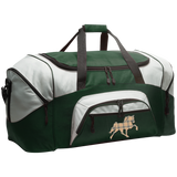 TENNESSEE WALKING HORSE DESIGN 3 JMD (BURBURY) BG99 Colorblock Sport Duffel