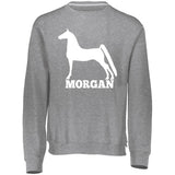 Morgan 698HBM Dri-Power Fleece Crewneck Sweatshirt