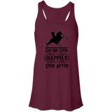 HAPPILY EVER AFTER (TWH Performance) Blk B8800 Flowy Racerback Tank