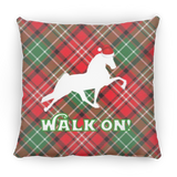 WALK ON PLAID TWH CHRISTMAS PILLOWS