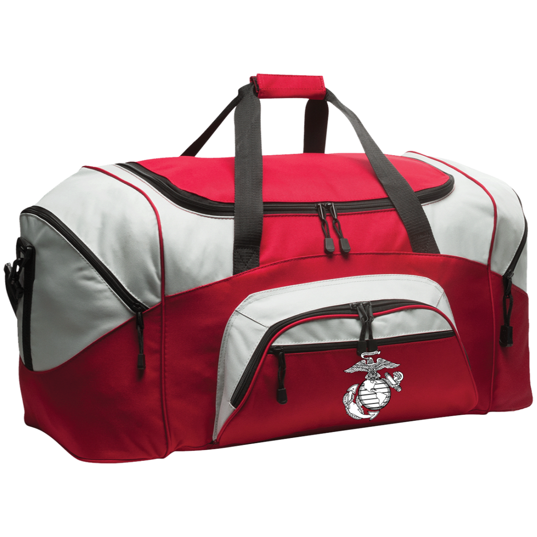 USMC EGA Symbol BG99 Colorblock Sport Duffel