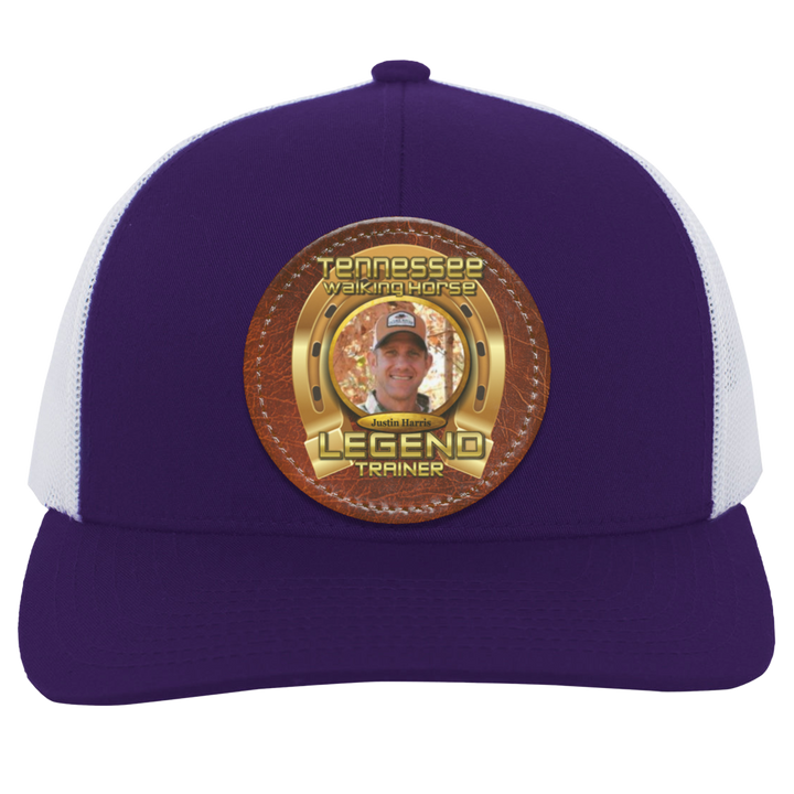 JUSTIN HARRIS (TWH LEGENDS) HAT 104C Trucker Snap Back - Patch