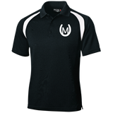 MANES RANCH (white) T476 Moisture-Wicking Tag-Free Golf Shirt