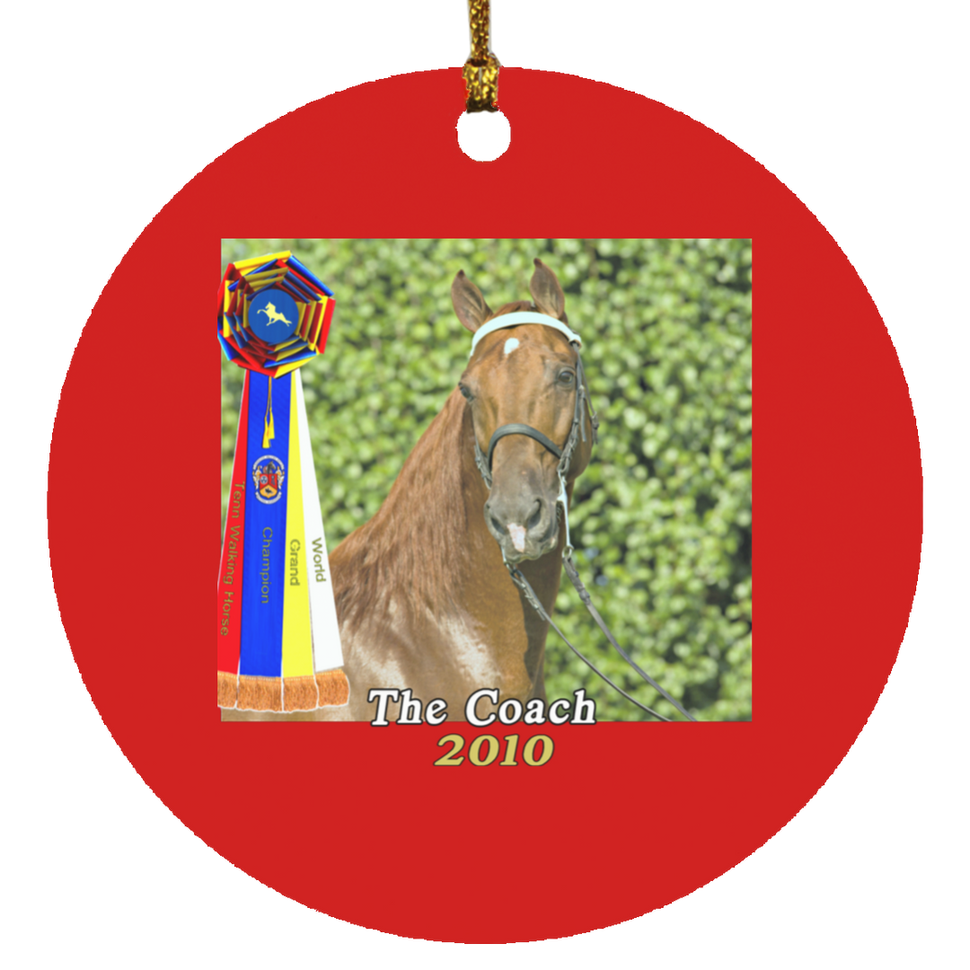 WGC THE COACH SUBORNC Circle Ornament