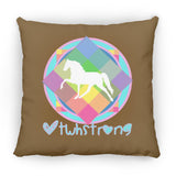 #TWHstrong 3 (Pleasure) ZP14 Small Square Pillow