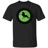 TWH PERFORMANCE LIME GREEN BLACK LACE G500 5.3 oz. T-Shirt