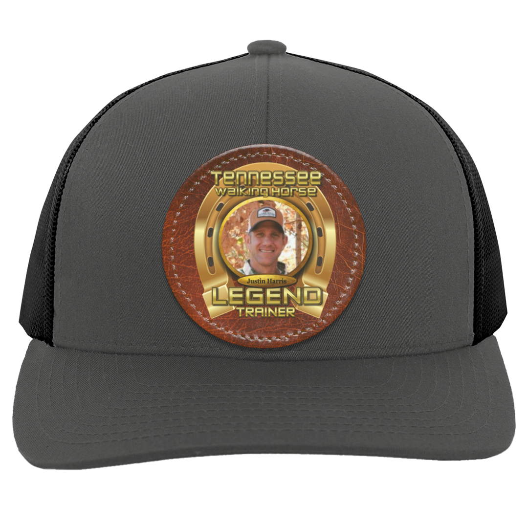 JUSTIN HARRIS (TWH LEGENDS) HAT 104C Trucker Snap Back - Patch