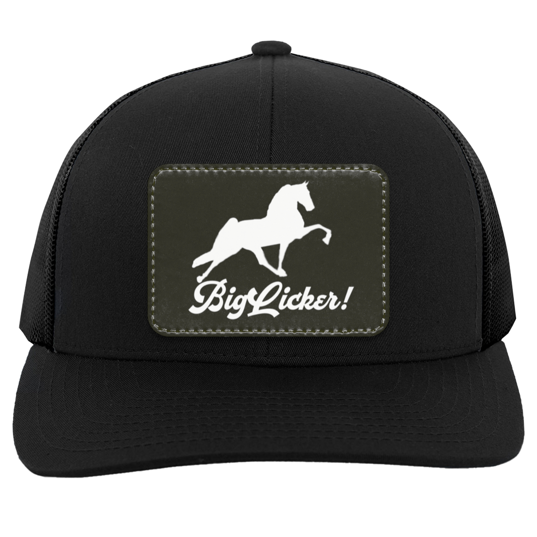 BIG LICKER OVAL 104C Trucker Snap Back - Patch