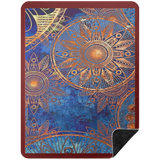 AZTEC 4 BSHL Premium Black Sherpa Blanket 60x80