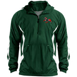 Rebel on the Rail Tennessee Walking Horse Pleasure JST63 Unisex Colorblock Raglan Anorak
