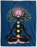 CHAKRAS PLUSH BLANKET (12 STYLES AND SIZES)