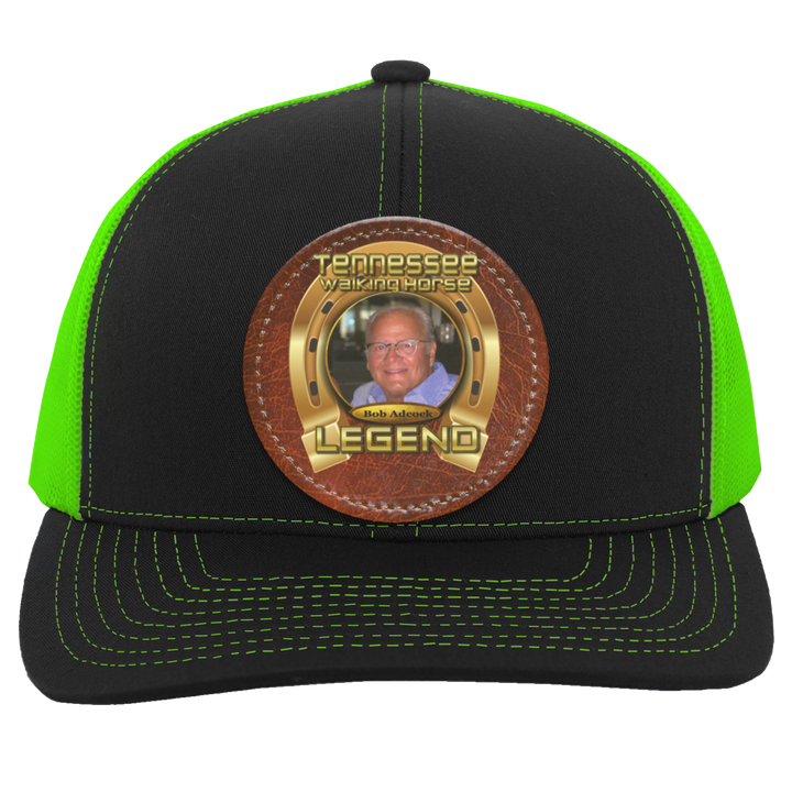 BOB ADCOCK (TWH LEGENDS) HAT 104C Trucker Snap Back - Patch
